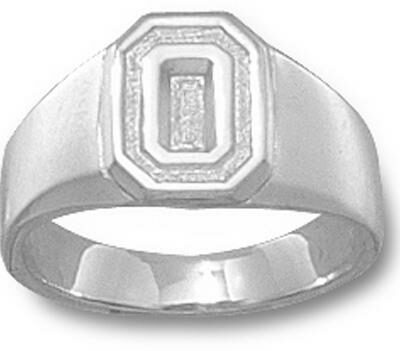 Ohio State Buckeyes "O" Ladies' Ring Size 6 - Sterling Silver Jewelry