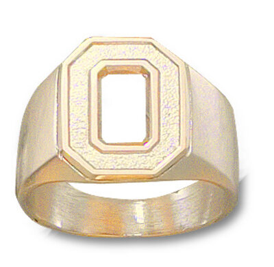 Ohio State Buckeyes "O" Men's Ring Size 11 - 14KT Gold Jewelry