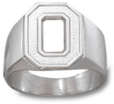 Ohio State Buckeyes "O" Men's Ring Size 11 - Sterling Silver Jewelry