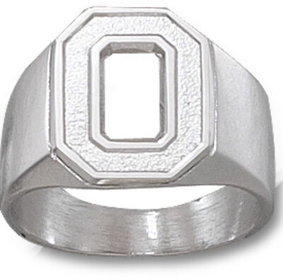 Ohio State Buckeyes "O" Men's Ring Size 11 - Sterling Silver Jewelry