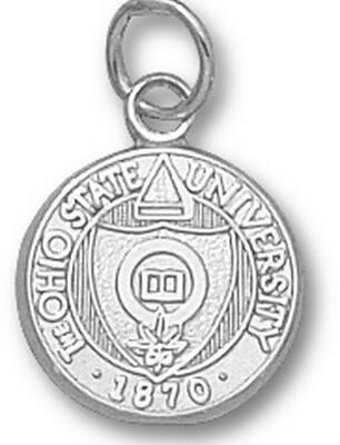 Ohio State Buckeyes "Seal" 1/2" Charm - Sterling Silver Jewelry