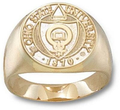 Ohio State Buckeyes "Seal" Men's Ring Size 10 1/2 - 14KT Gold Jewelry