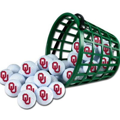 Oklahoma Sooners Golf Ball Bucket (36 Balls)