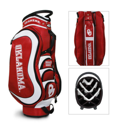 Oklahoma Sooners Medalist Cart Golf Bag