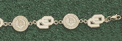 Oklahoma Sooners "OU and Seal" 7.25" Bracelet - 10KT Gold Jewelry