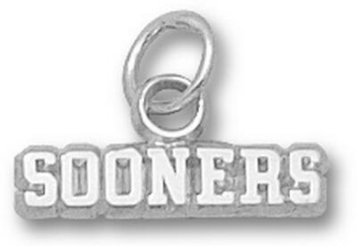 Oklahoma Sooners "Sooners" Charms - Sterling Silver Jewelry