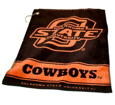 Oklahoma State Cowboys 16" x 19" Woven Golf Towel (Set of 2)