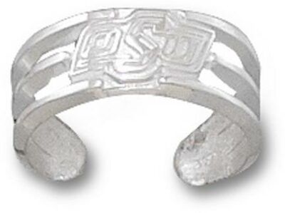 Oklahoma State Cowboys "OSU" Toe Ring - Sterling Silver Jewelry