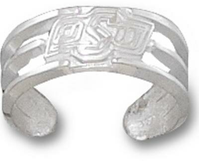 Oklahoma State Cowboys "OSU" Toe Ring - Sterling Silver Jewelry