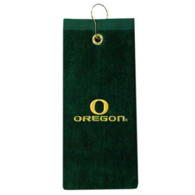 Oregon Ducks 16" x 25" Embroidered Golf Towel (Set of 2)