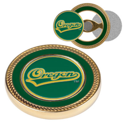 Oregon Ducks Challenge Coin with Ball Markers (Set of 2)