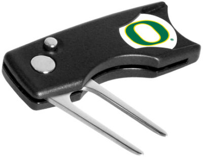 Oregon Ducks Spring Action Divot Tool with Golf Ball Marker (Set of 2)