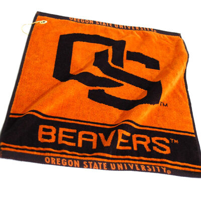 Oregon State Beavers 16" x 19" Woven Golf Towel (Set of 2)