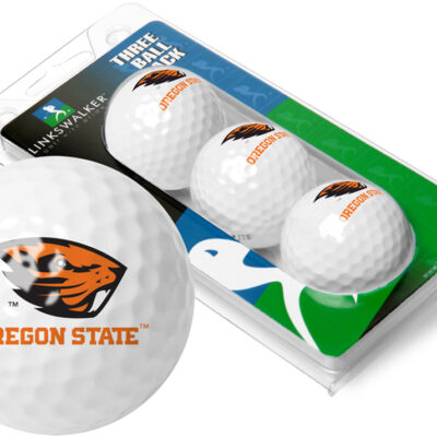 Oregon State Beavers 3 Golf Ball Sleeve (Set of 3)