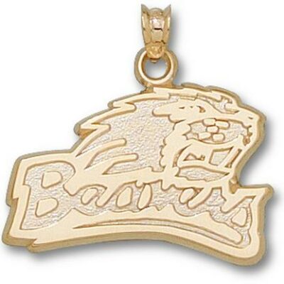 Oregon State Beavers "Beavers with Beaver Head" 5/8" Pendant - 14KT Gold Jewelry