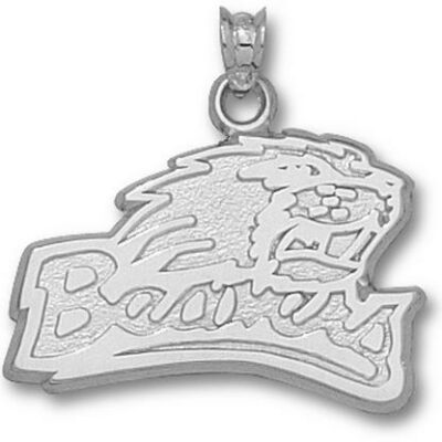 Oregon State Beavers "Beavers with Beaver Head" 5/8" Pendant - Sterling Silver Jewelry