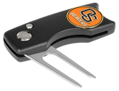 Oregon State Beavers Spring Action Divot Tool with Golf Ball Marker (Set of 2)