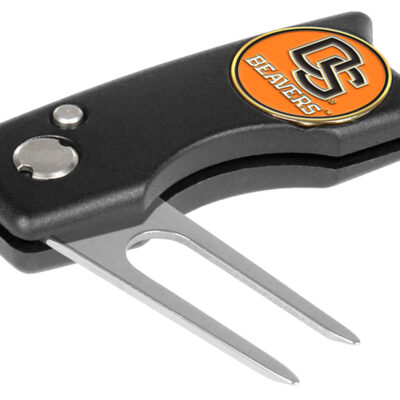 Oregon State Beavers Spring Action Divot Tool with Golf Ball Marker (Set of 2)