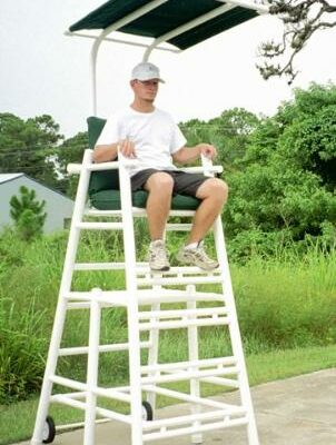 PVC Umpire Chair with Cushion