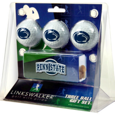 Penn State Nittany Lions 3 Ball Gift Pack with Hat Clip