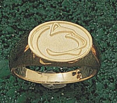 Penn State Nittany Lions "Lion Head" Ladies' Ring Size 6 - 14KT Gold Jewelry