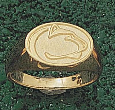 Penn State Nittany Lions "Lion Head" Ladies' Ring Size 6 - 14KT Gold Jewelry