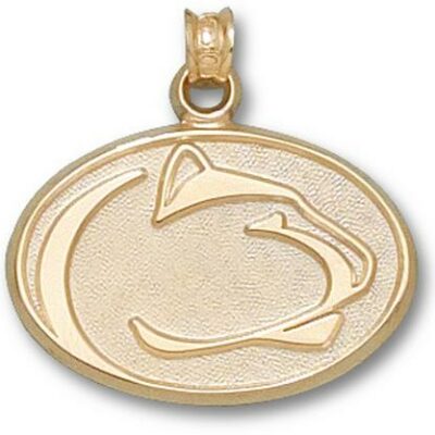 Penn State Nittany Lions "Lion Head" Pendant - 14KT Gold Jewelry