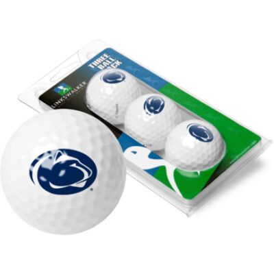 Penn State Nittany Lions Top Flite XL Golf Balls 3 Ball Sleeve (Set of 3)