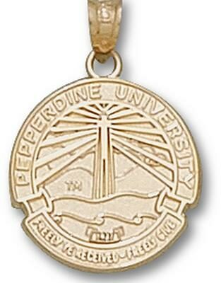 Pepperdine Waves "Seal" Pendant - 10KT Gold Jewelry