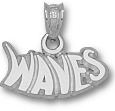 Pepperdine Waves "Waves" Pendant - Sterling Silver Jewelry