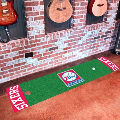 Philadelphia 76ers 18" x 72" Putting Green Runner