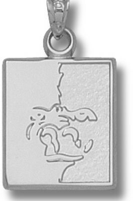 Pittsburg State Gorillas "Gorilla Logo" Pendant - Sterling Silver Jewelry