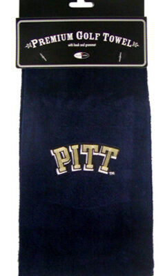 Pittsburgh Panthers 16" x 25" Embroidered Golf Towel (Set of 2)