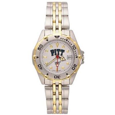 Pittsburgh Panthers All Star Watch with Stainless Steel Band - Women's from Logo Art