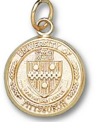 Pittsburgh Panthers "Seal" 1/2" Charm - 10KT Gold Jewelry