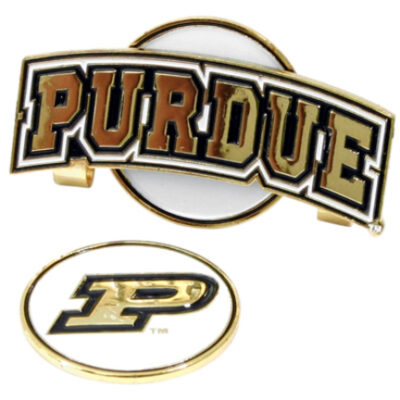 Purdue Boilermakers Slider Clip with Golf Ball Marker (Set of 3)