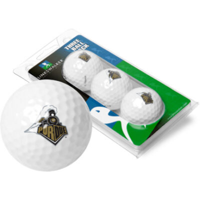 Purdue Boilermakers Top Flite XL Golf Balls 3 Ball Sleeve (Set of 3)