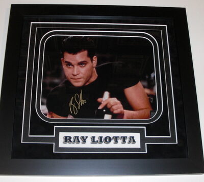 Ray Liotta Autographed 8" x 10" Custom Framed Photograph