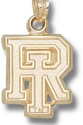 Rhode Island Anchormen "RI" Pendant - 10KT Gold Jewelry