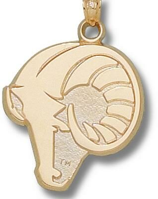 Rhode Island Anchormen "Rams Head" Pendant - 10KT Gold Jewelry