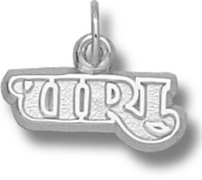 Rhode Island Anchormen "URI" 3/16" Charm - Sterling Silver Jewelry