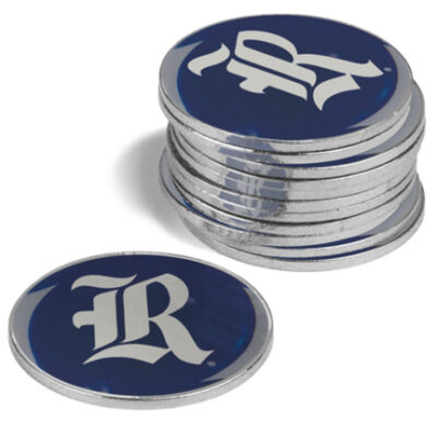 Rice Owls Golf Ball Marker (12 Pack)