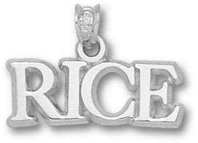 Rice Owls "Rice" Pendant - Sterling Silver Jewelry