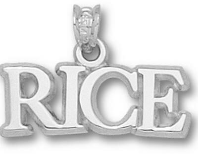 Rice Owls "Rice" Pendant - Sterling Silver Jewelry