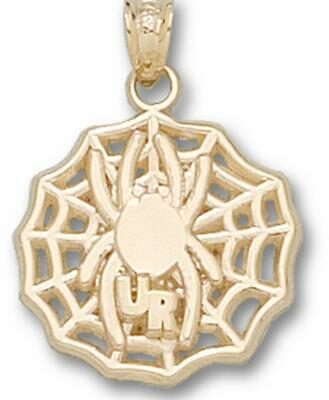 Richmond Spiders "UR Spider Web" Pendant - 10KT Gold Jewelry