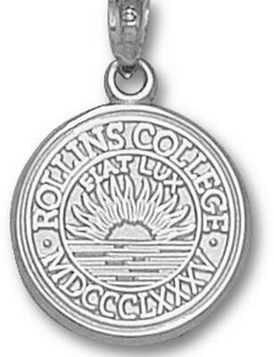 Rollins College Tars "Seal" Pendant - Sterling Silver Jewelry