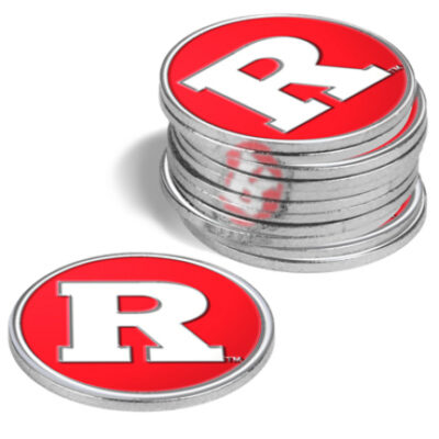 Rutgers Scarlet Knights Golf Ball Marker (12 Pack)