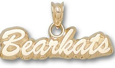 Sam Houston State Bearkats "Bearkats" Pendant - 10KT Gold Jewelry