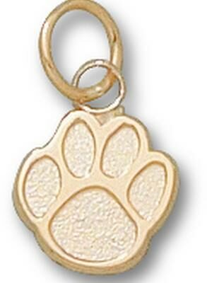 Sam Houston State Bearkats "Paw" 3/8" Charm - 10KT Gold Jewelry