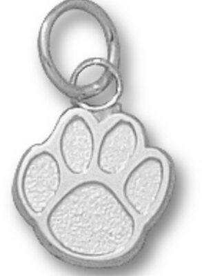 Sam Houston State Bearkats "Paw" 3/8" Charm - Sterling Silver Jewelry